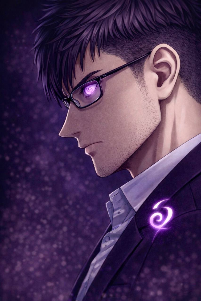 Portrait stylisé de supersocks, ambiance cosmos violet.